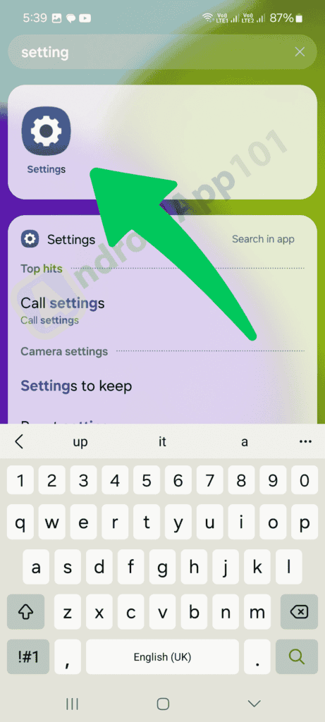 Navigate-to-Settings