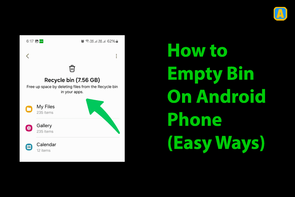 How to Empty Bin On Android Phone