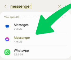 Navigate messengers Turn Off Facebook Messenger Sounds 1