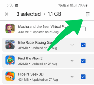 Click on the Delete button to Uninstall How to Uninstall and Delete Apps on Android