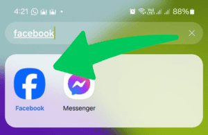 Select Facebook APP - How to Delete a Facebook Page on Android