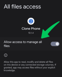 All File Access - How to Transfer Data From Android to Android