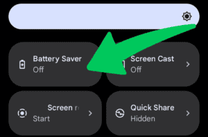 Check the Device's Battery Saver Mode