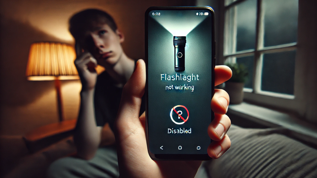 Phone Flashlight Not Working