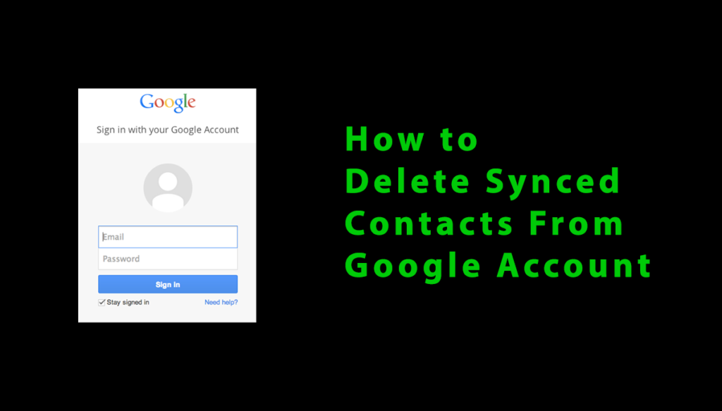 How to Delete Synced Contacts From Google Account